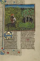 An illustration from Livre de la Chasse (1430)