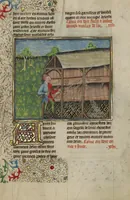 An illustration from Livre de la Chasse (1430)