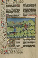 An illustration from Livre de la Chasse (1430)