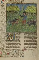 Picture 7 of 60 from Livre de la Chasse (1430), leaf 9