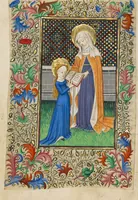 An illustration from Book of Hours (1430)