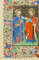 An illustration from Book of Hours (1430)