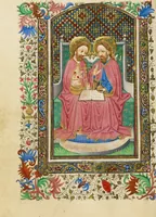 An illustration from Book of Hours (1430)