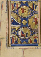 An illustration from Wenceslaus Psalter (1250)