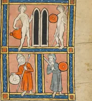 An illustration from De Natura Avium; De Pastoribus et Ovibus; Bestiarium; Mirabilia Mundi; Philosophia Mundi; On the Soul (1277)