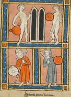 An illustration from De Natura Avium; De Pastoribus et Ovibus; Bestiarium; Mirabilia Mundi; Philosophia Mundi; On the Soul (1277)
