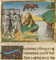 An illustration from Miroir Historial, 2 vols. (1475)