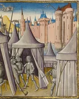 An illustration from Miroir Historial, 2 vols. (1475)