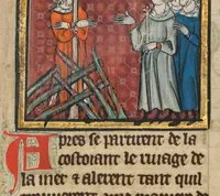An illustration from Roman d’Alexandre (1290)