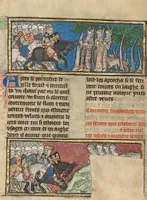 An illustration from Roman d’Alexandre (1290)