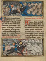 An illustration from Roman d’Alexandre (1290)