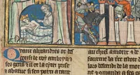 An illustration from Roman d’Alexandre (1290)