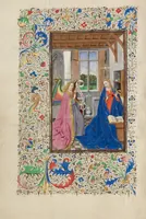 An illustration from Llangattock Hours