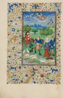 Picture 9 of 18 from Llangattock Hours, leaf 55