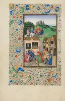 Picture 14 of 18 from Llangattock Hours, leaf 60