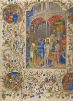 An illustration from Book of Hours (1420)