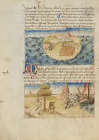 An illustration from Livre des merveilles du monde (Book of the Marvels of the World) (1460)