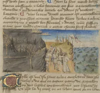 An illustration from Livre des merveilles du monde (Book of the Marvels of the World) (1460)