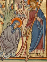 An illustration from Illustrated Vita Christi, with devotional supplements (1190)