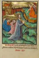 An illustration from Illustrated Vita Christi, with devotional supplements (1190)