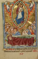 An illustration from Illustrated Vita Christi, with devotional supplements (1190)