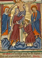 An illustration from Illustrated Vita Christi, with devotional supplements (1190)