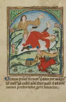 An illustration from Illustrated Vita Christi, with devotional supplements (1190)