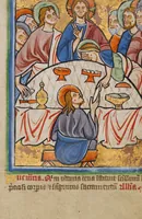 An illustration from Illustrated Vita Christi, with devotional supplements (1190)