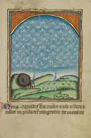 An illustration from Illustrated Vita Christi, with devotional supplements (1190)