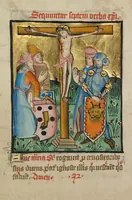 An illustration from Illustrated Vita Christi, with devotional supplements (1190)