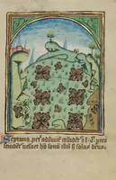 An illustration from Illustrated Vita Christi, with devotional supplements (1190)