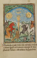 An illustration from Illustrated Vita Christi, with devotional supplements (1190)