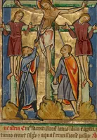Picture 15 of 105 from Illustrated Vita Christi, with devotional supplements (1190), leaf 27