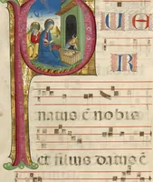 An illustration from Gradual (1460)