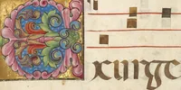 An illustration from Gradual (1460)