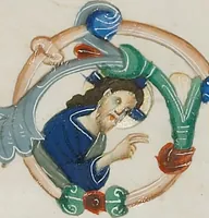 Picture 4 of 6 from Bible (1280), leaf 55