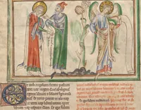 An illustration from Getty Apocalypse (Ms. Ludwig III 1 (83.MC.72)) (1255)