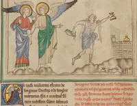 An illustration from Getty Apocalypse (Ms. Ludwig III 1 (83.MC.72)) (1255)