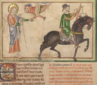 An illustration from Getty Apocalypse (Ms. Ludwig III 1 (83.MC.72)) (1255)