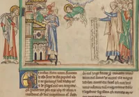 An illustration from Getty Apocalypse (Ms. Ludwig III 1 (83.MC.72)) (1255)
