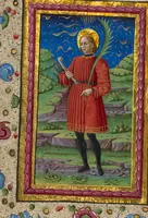 An illustration from Gualenghi-d'Este Hours (1469)