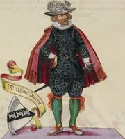 An illustration from Genealogy of the Derrer Family (1626)