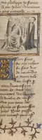 An illustration from Chronique de Normandie (1400)