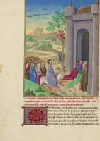 An illustration from La Passion de nostre seigneur ihesus christ (1480)