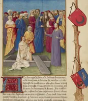 An illustration from La Passion de nostre seigneur ihesus christ (1480)