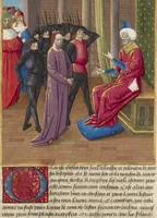 An illustration from La Passion de nostre seigneur ihesus christ (1480)