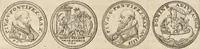 Picture 20 of 50 from Numismatum Modernorum Cimeliarchii Regio-Electoralis Brandenburgici Sectio Prima: continens Numismata Pontificum Romanorum, Aliorumque Ecclesiasticorum, Rariora & Elegantiora: Ære expressa & Dialogo illustrata (1704), leaf 47