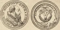 Picture 23 of 50 from Numismatum Modernorum Cimeliarchii Regio-Electoralis Brandenburgici Sectio Prima: continens Numismata Pontificum Romanorum, Aliorumque Ecclesiasticorum, Rariora & Elegantiora: Ære expressa & Dialogo illustrata (1704), leaf 51