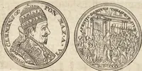 Picture 35 of 50 from Numismatum Modernorum Cimeliarchii Regio-Electoralis Brandenburgici Sectio Prima: continens Numismata Pontificum Romanorum, Aliorumque Ecclesiasticorum, Rariora & Elegantiora: Ære expressa & Dialogo illustrata (1704), leaf 71