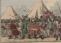 An illustration from (Band 6) (1807)